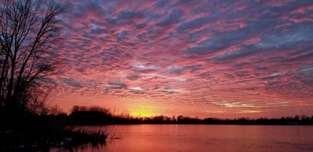 Bannister Lake Sunset