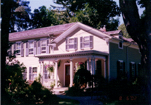 Front view of heritage house located at 45 Piper Street.